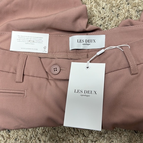 Les Deux Como Light Shorts Dusty Rose Size 31 NWT - Picture 6 of 9